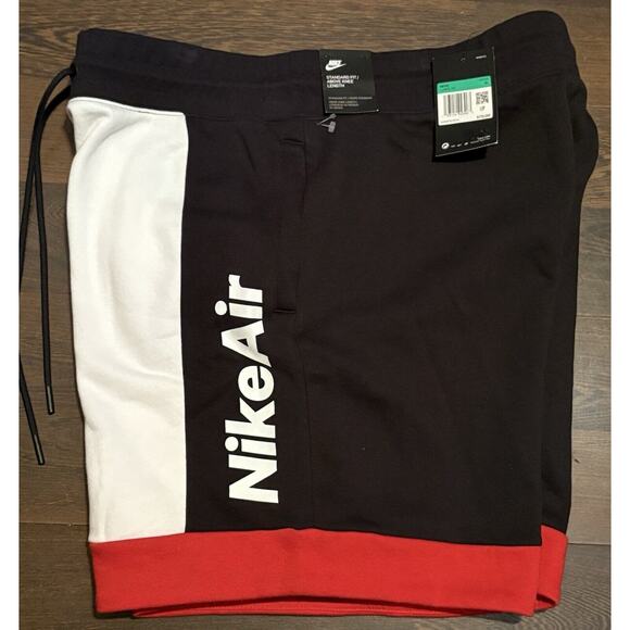 Nike Air NSW Sportswear Fleece Shorts Red,white,BLK, GreenCJ4832-101 Men’s Sz XL - Picture 1 of 16